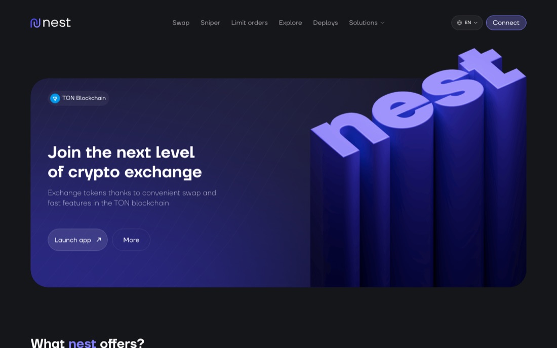 Nest DEX — overview